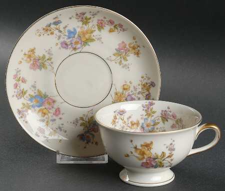 The Symphony Footed Cup & Saucer Set