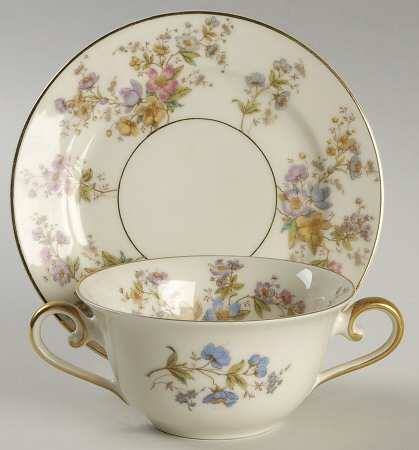 The Symphony Flat Bouillon Cup & Saucer