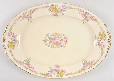 Yale 17" Oval Serving Platter