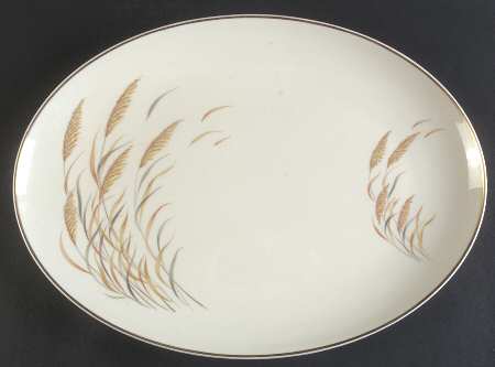 Angelus 15" Oval Serving Platter