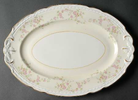 Antoinette 15" Oval Serving Platter