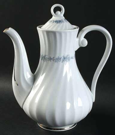 Blue Heaven Coffee Pot & Lid