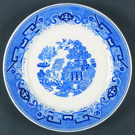 Blue Willow Salad Plate