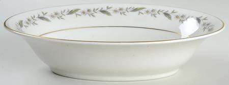 Bridal Wreath 10" Oval Vegetable Bowl