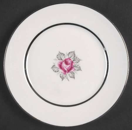 Carmen (Red Rose) Bread & Butter Plate
