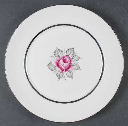 Carmen (Red Rose) Salad Plate