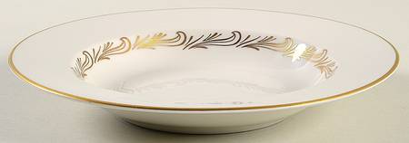 Celebrity (Gold) Rim Soup Bowl