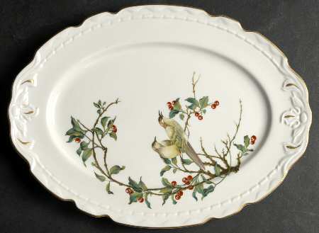 Cherry Branch 11" Oval Serving Platter