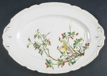 Cherry Branch 13" Oval Serving Platter