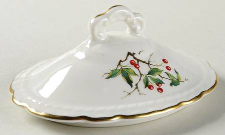 Cherry Branch Lid for Sugar Bowl