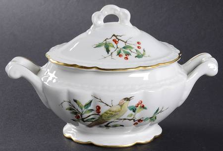 Cherry Branch Sugar Bowl & Lid