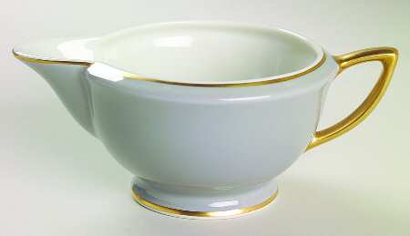 Countess Heirloom Gray (Gold Trim) Creamer