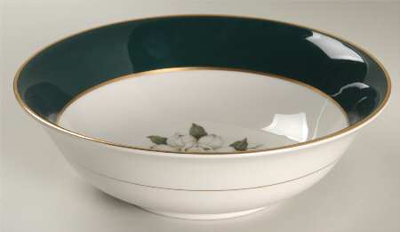 Countess Madison Teal Green 9" Round Vegetable Bowl