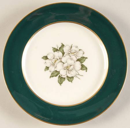 Countess Madison Teal Green Bread & Butter Plate