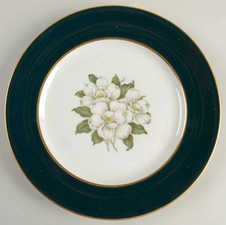 Countess Madison Teal Green Salad Plate