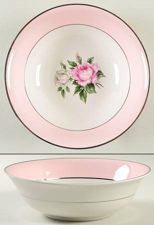 Countess Margaret Rose Pink 9" Round Vegetable Bowl