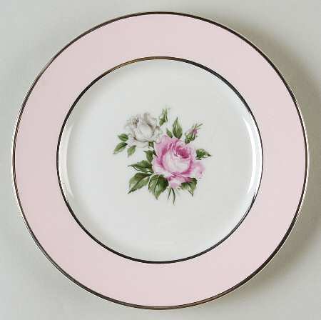 Countess Margaret Rose Pink Bread & Butter Plate