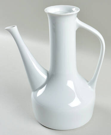 Contempri White Small Coffee Pot No Lid