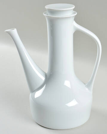 Contempri White Small Coffee Pot & Lid