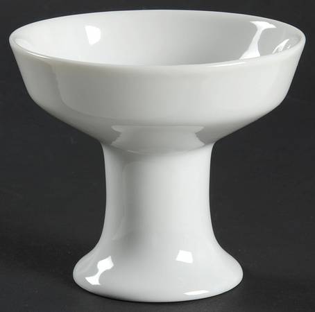 Contempri White China Sherbet