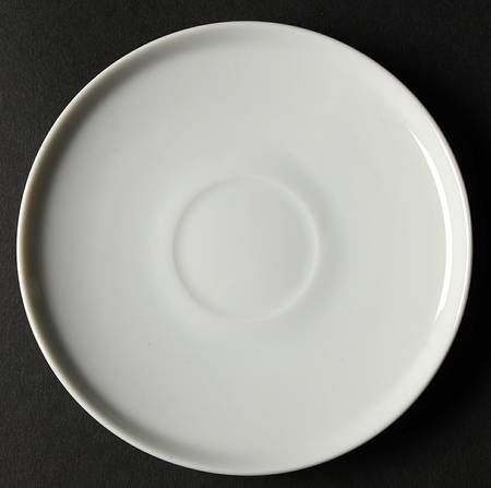 Contempri White Saucer for Demitasse Cup