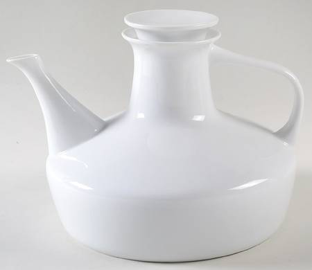 Contempri White Teapot & Lid