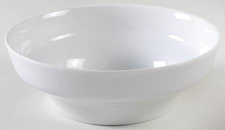 Contempri White 9" Round Vegetable Bowl