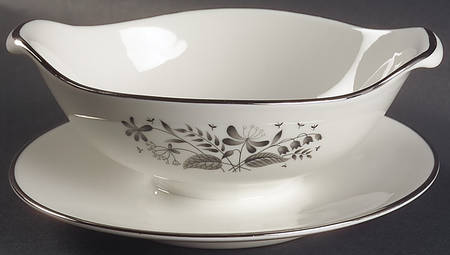 Deauville Gravy Boat with Attached Underplate