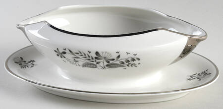 Deauville Gravy Boat with Attached Underplate