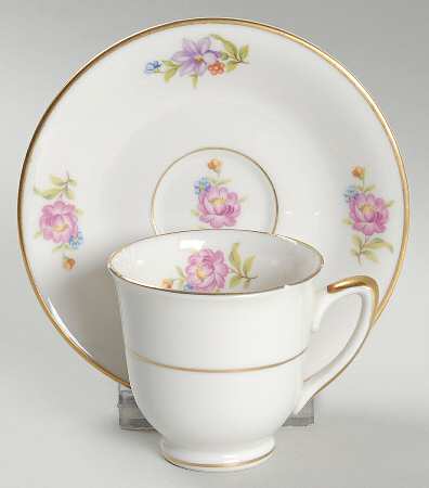 Deanna Footed Demitasse Cup & Saucer Set