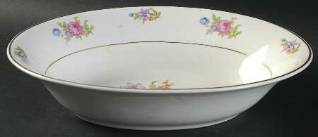 Deanna 10" Oval Vegetable Bowl