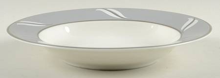 Duchess of Wyndsor (Platinum Trim) Rim Soup Bowl