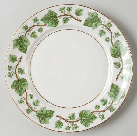 Emerald Ivy Salad Plate