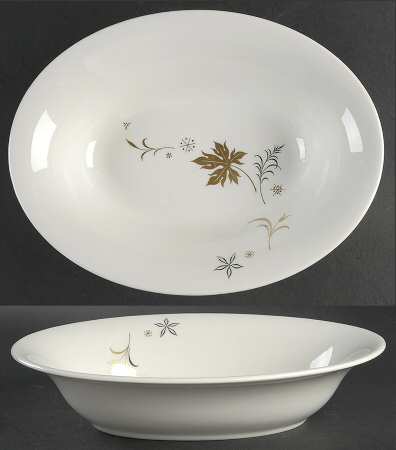 Enchantment 10" Oval Vegetable Bowl