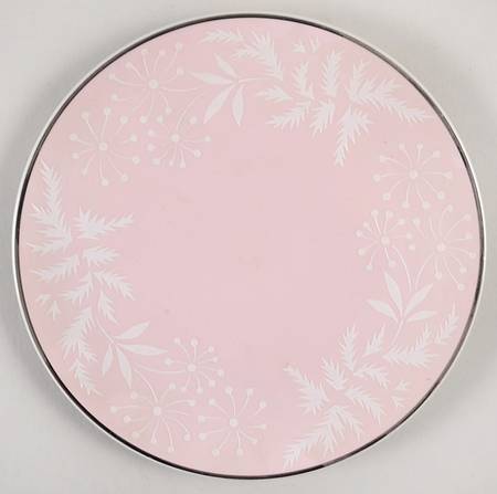 Fantasia Pink Bread & Butter Plate