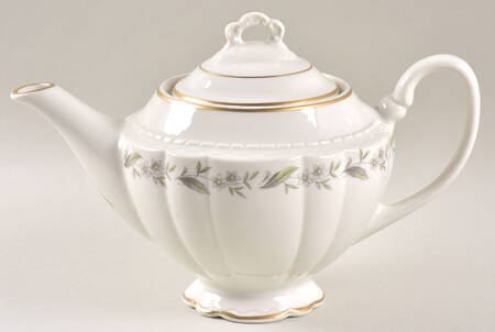 Fleur De Blanc Teapot & Lid