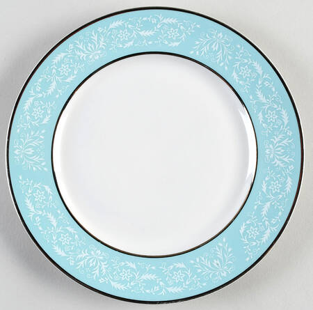Florentine Turquoise Salad Plate