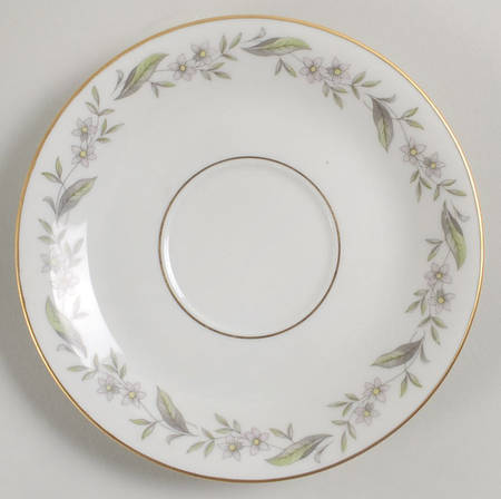 Gardenia Saucer for Footed Cup