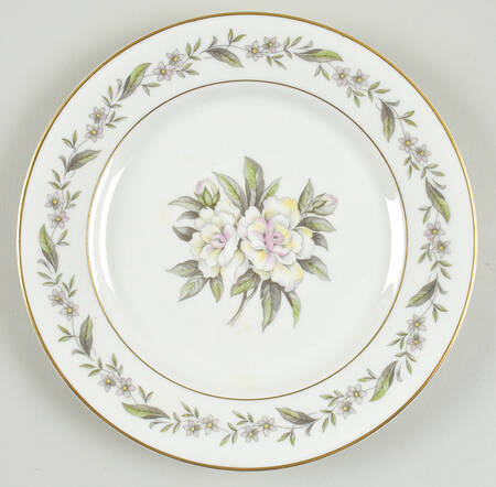 Gardenia Salad Plate