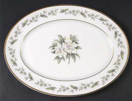 Gardenia 11" Oval Serving Platter