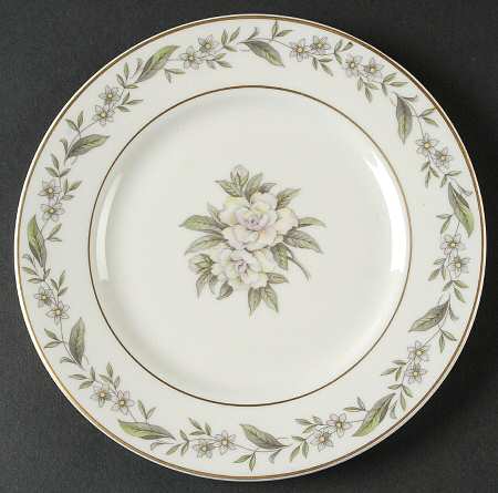 Gardenia Dessert/Pie Plate