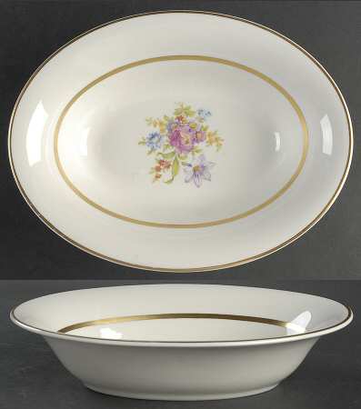 Gloria 9" Oval Vegetable Bowl