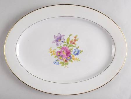 Gloria 15" Oval Serving Platter