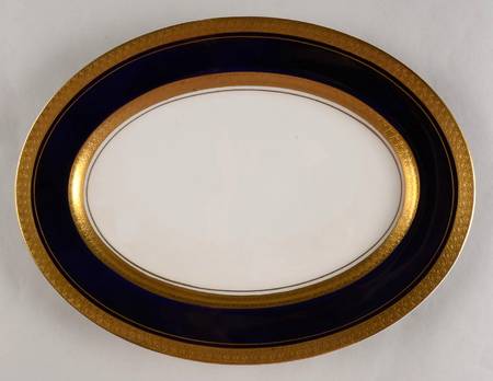 Imperial Cobalt 11" Oval Serving Platter