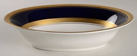 Imperial Cobalt 9" Oval Vegetable Bowl