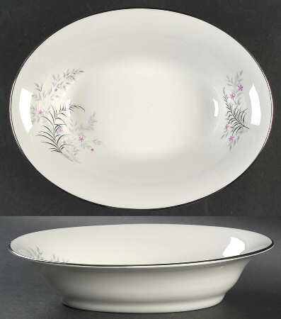 Jeannine 10" Oval Vegetable Bowl