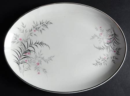 Jeannine 11" Oval Serving Platter