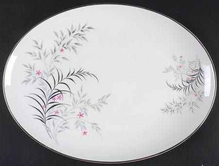 Jeannine 13" Oval Serving Platter