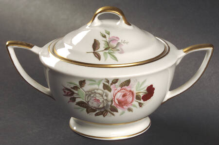 Lady Lee (Gold Trim) Sugar Bowl & Lid