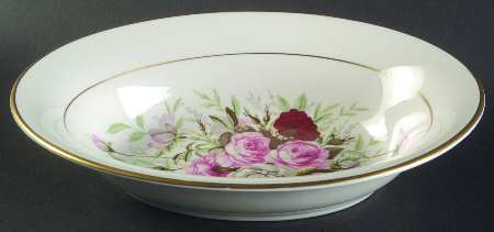 Lady Lee (Gold Trim) 10" Oval Vegetable Bowl